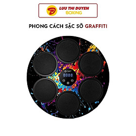 Máy đấm bốc gắn tường tại nhà, máy tập boxing theo nhạc - 6 điểm đấm 44cm - Kết nối bluetooth - Lừu Thị Duyên Boxing