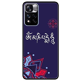 Ốp lưng dành cho Xiaomi Redmi Note 11 Pro 5G ( Bản Nội Địa ) - Om Mani Tiếng Phạn