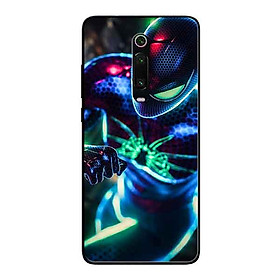 Ốp Lưng in cho Xiaomi Redmi K20 Pro Mẫu Người nhện Nền Thành Phố - Hàng Chính Hãng