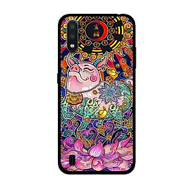 Ốp Lưng in cho Samsung Galaxy A01 Mẫu 12 Con Giáp Hợi - Hàng Chính Hãng