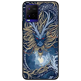 Ốp lưng dành cho Vivo Y21 - Vivo Y21s mẫu Rồng Xanh