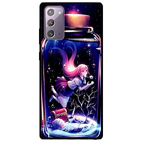 Ốp lưng dành cho Samsung Galaxy Note 20 mẫu Cô Gái Trong Lọ