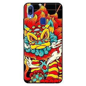 Ốp in cho Vivo Y95 Lân Đỏ Vàng - Hàng chính hãng