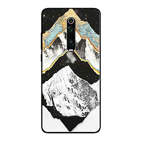 Ốp Lưng in cho Xiaomi Redmi K20 Pro Mẫu NỀN Núi Vũ Trụ - Hàng Chính Hãng
