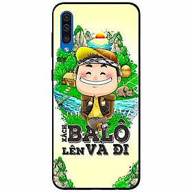 Ốp lưng in cho Samsung A50 Mẫu Xách Balo Lên Nam
