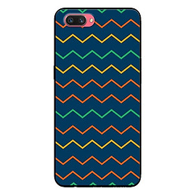 Ốp Lưng in cho Oppo A3s - Realme C1 Mẫu Họa Tiết ZigZag - Hàng Chính Hãng