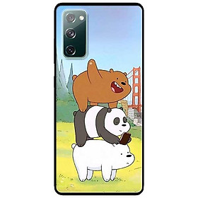 Ốp lưng dành cho Samsung A90 - Samsung S20 FE mẫu Bộ Ba Chú Gấu
