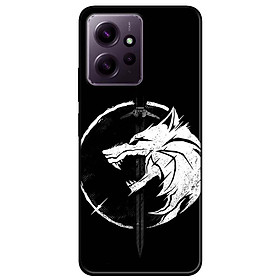 Ốp lưng dành cho Redmi Note 12 - Redmi Note 12 Pro - Redmi Note 12 Pro 5G - Kiếm Sói Trắng - Hàng Chính Hãng