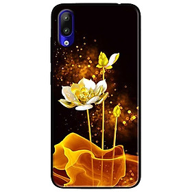 Ốp lưng dành cho Vsmart Start mẫu Sen Trắng Vàng 1