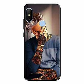 Ốp lưng in cho Xiaomi Redmi Note 6 Pro Chàng Trai Tattoo