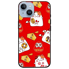 Ốp lưng dành cho Iphone 14 - Iphone 14 Plus - Iphone 14 Pro - Iphone 14 Pro Max - Họa Tiết Mèo Đỏ