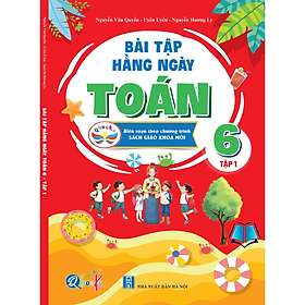 Sách - Bài Tập Hằng Ngày Toán Lớp 6 (Tập 1) - Cánh Diều