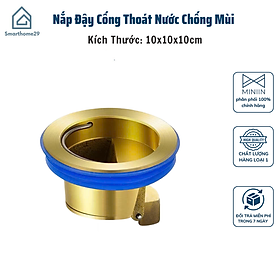 Nắp Đậy Cống Thoát Nước Chống Mùi Hôi, Côn Trùng - Chuyên Dùng Cho Sàn Nhà Tắm, Nhà Vệ Sinh - HÀNG CHÍNH HÃNG MINIIN
