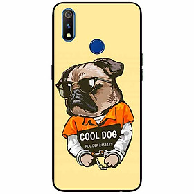 Ốp lưng dành cho Realme 3 Pro mẫu Cún Lạnh Lùng