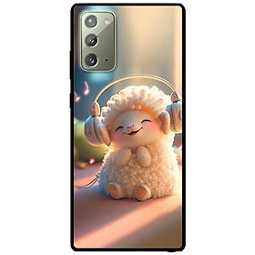 Ốp lưng cho Samsung Note 10 - Note 10 Plus - Note 20 - Note 20 Ultra - Cừu Cười - Hàng Chính Hãng