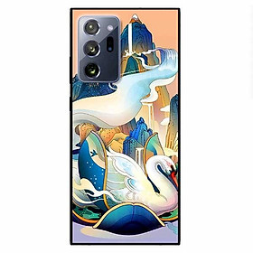 Ốp lưng dành cho Samsung Galaxy Note 20 - Note 20 Ultra - mẫu Thác Thiên Nga