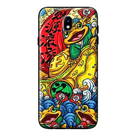 Ốp in cho Samsung Galaxy J7 Pro Cóc Vàng - Hàng chính hãng