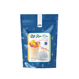 Bột Rau Câu (Jelly)  hương Vải(200g/gói). Bột rau câu giòn dẻo