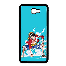 Ốp Lưng in cho Samsung J7 Prime Mẫu Mũ Rơm Luccị - Hàng Chính Hãng