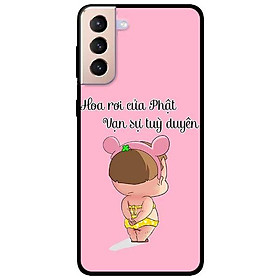 Ốp lưng dành cho Samsung Galaxy S21 - S21 Plus - S21 Ultra - mẫu Quỳnh Hoa Rơi