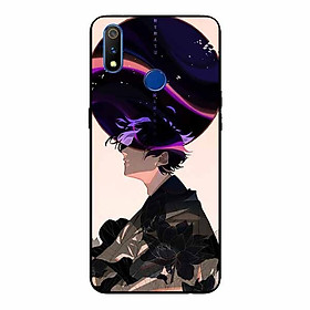 Ốp lưng in cho Realme 3 Pro Chàng Trai Hoa