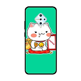 Ốp Lưng in cho Vivo S1 Pro/ Vivo V17 Mẫu Mèo May Mắn 4 - Hàng Chính Hãng