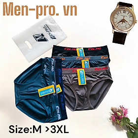 Combo 5 Quần Lót Nam Thun Lạnh Lưng Nhỏ Menpro MP2 – Mát, Co Giãn, Ôm Vừa