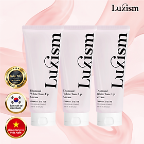 [COMBO 3 tuýp] Kem nâng tông trắng da Diamond Luxism 200ml – làm trắng da mặt & body tone-up cream