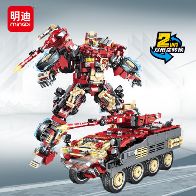 MINGDI - K3113 - Láp Ráp Robot Chỉ Huy Thép (797 Chi Tiết)