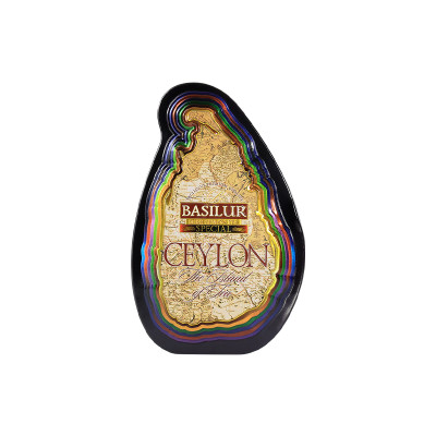 Trà Đen Ceylon Basilur Island Of Tea - Phiên Bản Trà đen Đặc Biệt 100g (Hộp Thiếc)