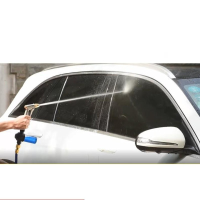  Bộ dây vòi xịt nước rửa xe, tưới cây . tăng áp 3 lần, loại 15m 206701-1 đầu đồng, cút, nối PE