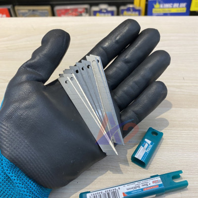 Bộ 10 lưỡi dao 9x80mm Total THT5190901