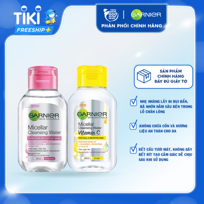 Nước Tẩy Trang làm Sạch Sâu Garnier Micellar Cleansing Water