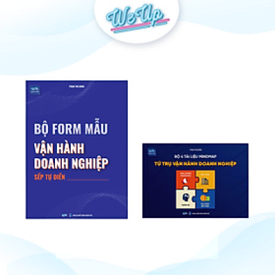 Combo 2 sách: Bộ form mẫu vận hành doanh nghiệp sếp tự điền và Bộ mindmap tứ trụ vận hành doanh nghiệp (Combo/lẻ)