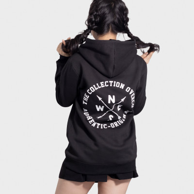 Áo Hoodie OVERCO Chất Vải Nỉ Cotton Cao cấp, Dày Dặn, In Chữ Và Họa Tiết Trên Áo Năng Động Trẻ Trung