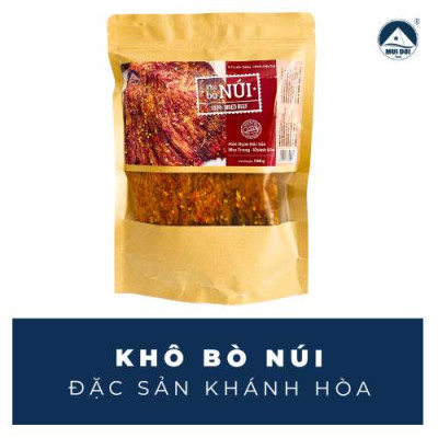Khô bò NÚI - Đặc Sản Khánh Hoà - Túi 500g
