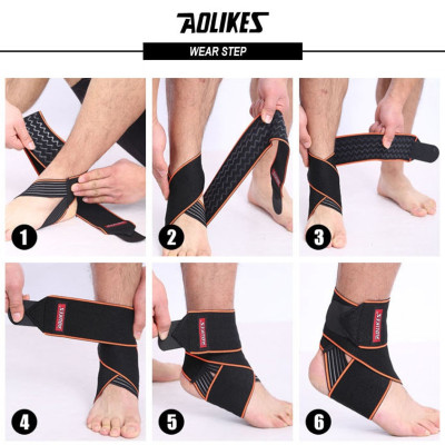 Băng quấn bảo vệ khớp cổ chân AOLIKES A-1527 Sport Ankle Protector