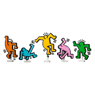 LEGO ART 31216 Đồ Chơi Lắp Ráp Nhân Vật Nhảy Múa Của Keith Haring (1773 chi tiết)