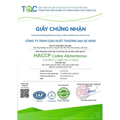 Nước cốt trái nhàu SK Noni Juice Premium 750ml