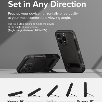 Ốp lưng dành cho iPhone 15 Pro Max/15 Pro RINGKE Alles - Hàng Chính Hãng