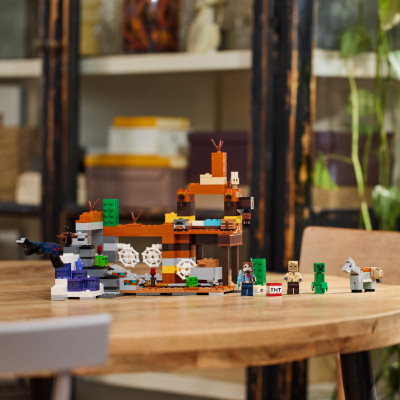 Đồ Chơi Lắp Ráp Hầm Mỏ Vùng Hoang Mạc LEGO MINECRAFT 21263 (538 chi tiết)