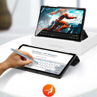 Bao da cho Samsung Galaxy Tab A9 2023 chính hãng Dux Ducis Domo - Hàng chính hãng 