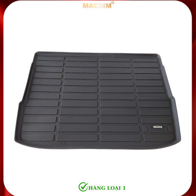 Thảm lót cốp xe ô tô Mitsubishi XFORCE nhãn hiệu Macsim chất liệu TPE cao cấp màu đen