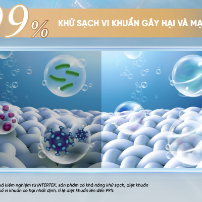 Viên giặt xả Mao Bao - Chống mạt và kháng khuẩn 10g*5 viên (Hương lan nam phi và tuyết tùng)