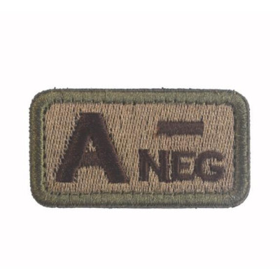 Patch_velcro miếng dán nhóm máu các loại_chiến thuật