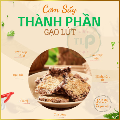 CƠM SẤY GẠO LỨT TÂN LỘC PHÁT BỊCH 250G