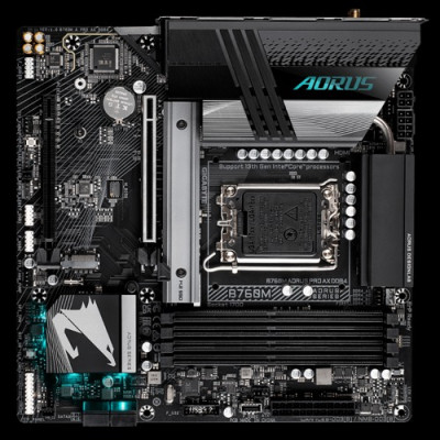 Mainboard Gigabyte B760M A PRO AX DDR4 Socket LGA1700 - Hàng Chính Hãng 