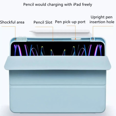 Bao da dành cho iPad Gen 10 10.9 Wiwu Silicon -Hàng chính hãng