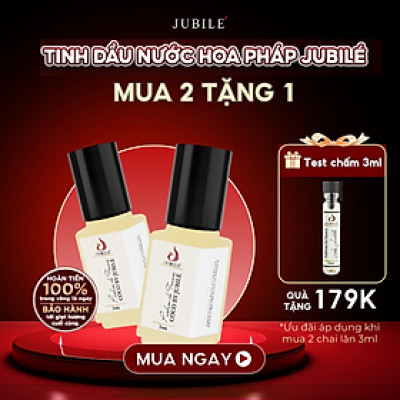 S.e.x.y Girl by Jubilé - Tinh dầu nước hoa Pháp Nữ Minisize Dạng lăn 3ml Thơm Lâu, Sang Trọng, Quyến Rũ
