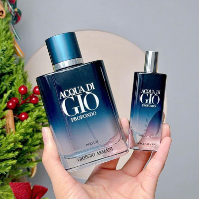 Bộ Nước Hoa Nam Giorgio Armani Acqua Di Gio Profondo Parfum Gift Set